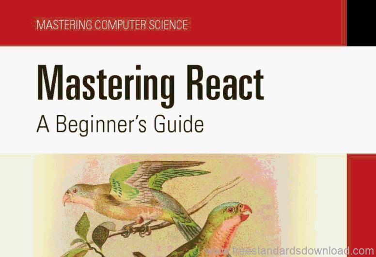 Mastering React A Beginner's Guide pdf download